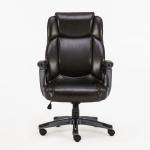 Кресло офисное BRABIX PREMIUM Favorite EX-577, пружинный блок, рециклир. кожа, коричневое, 531936