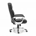 Кресло офисное BRABIX PREMIUM Rest EX-555, пружинный блок, экокожа, черное, 531938