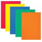 Цветная пористая резина (фоамиран) для творчества А4 ЮНЛАНДИЯ 5 ЯРКИХ ЦВЕТОВ, толщина 2 мм, 662053