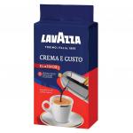 Кофе молотый LAVAZZA "Crema E Gusto", 250 г, вакуумная упаковка, артикул 3876, ш/к 38769