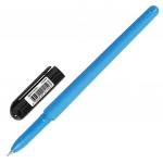 Ручка шариковая масляная BRAUBERG Fine Neon, СИНЯЯ, корпус ассорти, 0,7мм, линия 0,35мм, 142948