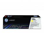 Картридж лазерный HP (CE322A) LaserJet CM1415FN/FNW/CP1525N/NW, желтый, оригинальный, рес. 1300 стр.