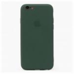 Чехол-накладка [ORG] Full Soft Touch для Apple iPhone 6/6S Plus (dark green) 115099