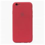 Чехол-накладка [ORG] Full Soft Touch для Apple iPhone 6/6S (bordo) 115019