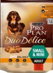 Корм PRO PLAN Duo Delice Small & Mini OPTI BALANCE (комплекс, учитывающий возраст и телосложение) для собак малых и миниатюрных пород, с говядиной, 700 г
