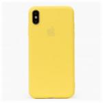 Чехол-накладка [ORG] Full Soft Touch для Apple iPhone XS Max (yellow) 115094
