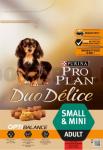 Корм PRO PLAN Duo Delice Small & Mini OPTI BALANCE (комплекс, учитывающий возраст и телосложение) для собак малых и миниатюрных пород, с говядиной, 2.5 кг