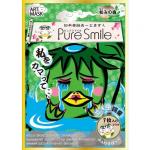 "PURE SMILE" "Art Mask" Концентрированная увлажняющая маска для лица с экстрактами цветов камелии, с коллагеном, гиалуроновой кислотой и витамином Е, с рисунком (водяной), 27мл, 1/240