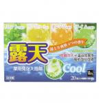 "Fuso Kagaku" "Cool" Соль для ванны на основе углекислого газа с охлаждающим эффектом и ароматом мяты, грейпфрута, апельсина и лайма (20 таблеток*40 гр.), 1 20