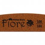 Пилка Fiore profi лодочка (полумесяц) коричневая 100/180