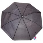 Зонт мужской полуавтомат "Практик" d-100см, цвет черный, ручка крючок, длина в слож. виде 40см