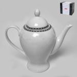 Заварочный чайник, 920 мл, костяной фарфор, Arista White, Esprado