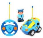 Радиоуправляемая игрушка "Полицейская машина", 2 канала, свет, музыка