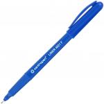 Ручка капиллярная (линер), синий цв., трехгранный уп., пластик корп., CENTROPEN