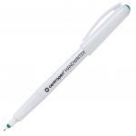 Ручка капиллярная (линер), зеленый цв., трехгранный уп., пластик корп., CENTROPEN
