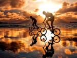 Велосипедная прогулка у моря