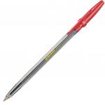 Ручка шариковая, 1 мм, красный цв., пластик корп., CARIOCA, CORVINA 51 CLASSIC