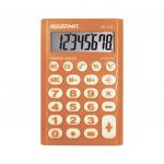 Калькулятор карманный 8-разр., оранжевый пластик, разм.93х62х10 мм