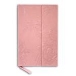 Телефонная книга с магнитным клапаном, розовая, с выруб., лин.,ляссе,192с.,ф.А6