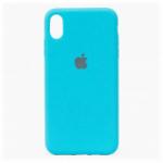 Чехол-накладка [ORG] SC176 для Apple iPhone XS Max (sky blue) 113448