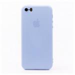 Чехол-накладка [ORG] Full Soft Touch для Apple iPhone 5/5S/SE (light blue) 115011