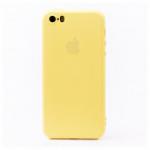 Чехол-накладка [ORG] Full Soft Touch для Apple iPhone 5/5S/SE (yellow) 115016