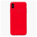Чехол-накладка [ORG] Full Soft Touch для Apple iPhone XS Max (red) 115092