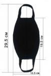 Маска Fashion 08 (черный), Jadone Fashion