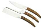 Набор ножей для сыра Legnoart, серия CASEUS 3 шт