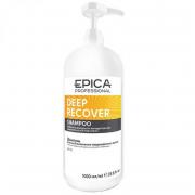 Epi91331, EPICA Deep Recover / Шампунь для восстановления поврежденных волос с маслом сладкого миндаля и экстрактом ламинарии, 1000 мл