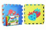 Детская игрушка коврик-пазл из полимерных материалов Фрукты Овощи  1017 Sun Ta Toys Sdn Bhd