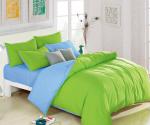 Комплект постельного белья Однотонный Двухцветный OD001