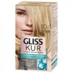 Стойкая краска для волос GLISS KUR Уход & Увлажнение 10-1 Жемчужный блонд  142,5 мл