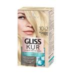 Стойкая краска для волос GLISS KUR Уход & Увлажнение 10-2 Натуральный холодный блонд  142,5 мл