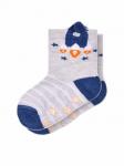 Носки для мальчика месяцев со стопперами голубой Ракета М.2562 Step