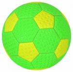 Мяч футбольный 14 см зеленый
