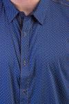 Рубашка 725065 т.синий-коричневый ANG