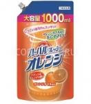 Mitsuei Ср-во д/мытья посудыMITSUEI   аромат апельсин смен.упаковка 1000мл /10