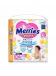 Трусики для детей MERRIES  размер M 6-11 кг, 74 шт /2
