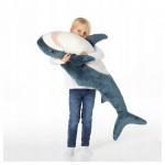 Мягкая игрушка подушка "Акула" 80 см