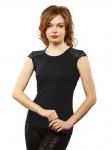 WBV108 блузка женская, черная