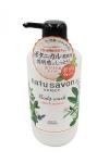 JP/ Softymo Natu Savon Select White Body Wash Moist Гель для душа "Яблоко и Жасмин", 500мл