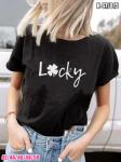 Футболка LUCKY black SV