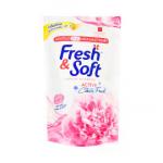 LION Thailand Fresh&Soft Гель для стирки всех типов тканей концентр. Сладкий Поцелуй 400 мл