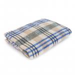 Одеяло полушерсть 420 гр/м2 цвет синий