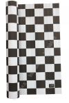 Бумага гофрированная лист 50*70 см (30 листов) черный квадрат