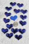 Патч 3D, глянец "Сердце" 3,6*3 см (20 шт) SF-1539, синий