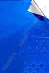 Пленка упаковочная голографическая 50*70 см (100 листов) SF-5571, синий №1