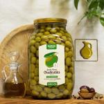 Оливки зеленые Халкидики (размер L) в рассоле, ст.банка, 2кг