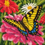 Набор для вышивания "DIMENSIONS" 71-20087   "Бабочка на цветке"